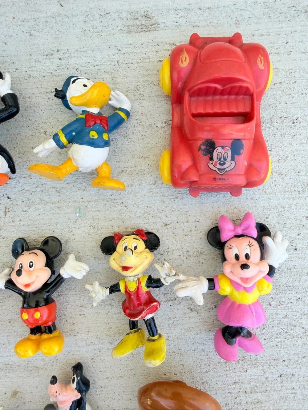 Vintage Disney Mini Character Figure Collection